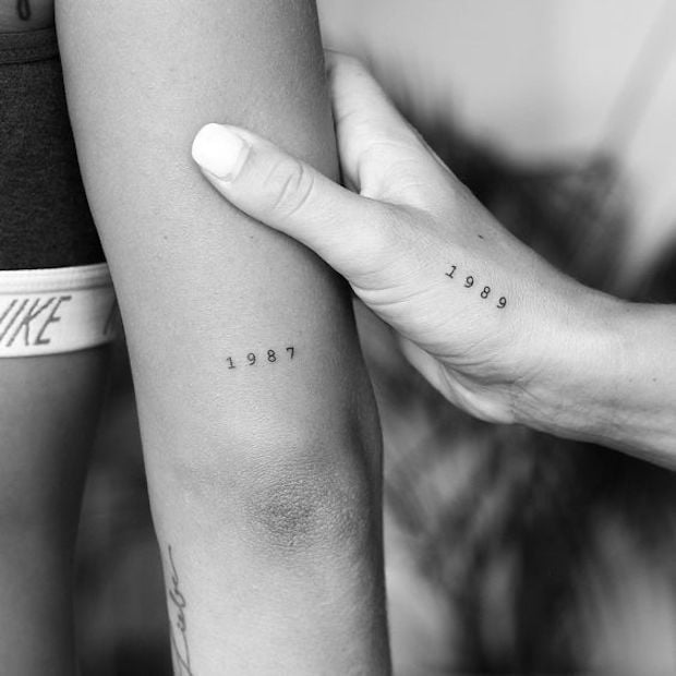 Tatouage date de naissance conseils, idées, signification